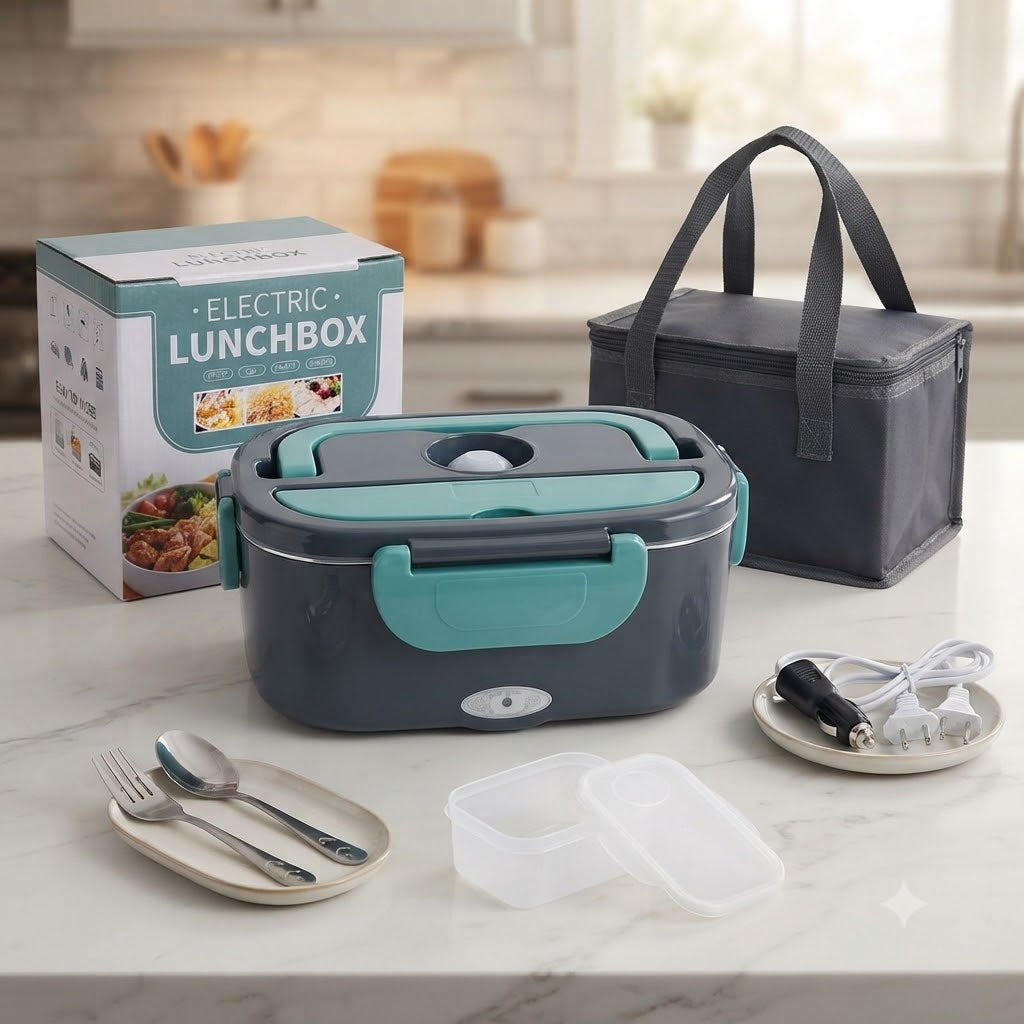 Lonchera Eléctrica Portátil 2 en 1 (1.5L)