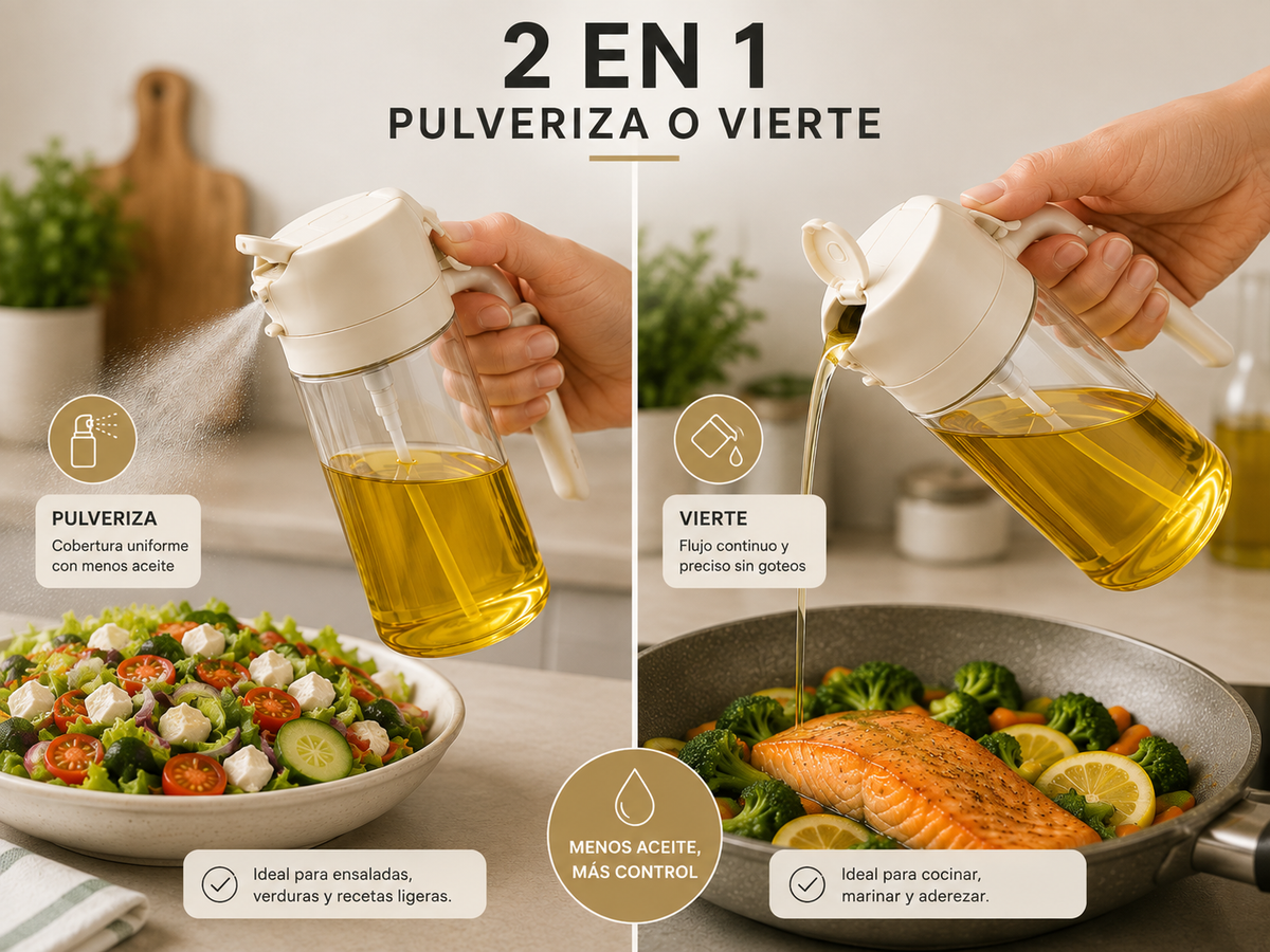 Aceitera Spray 2 en 1 INUA