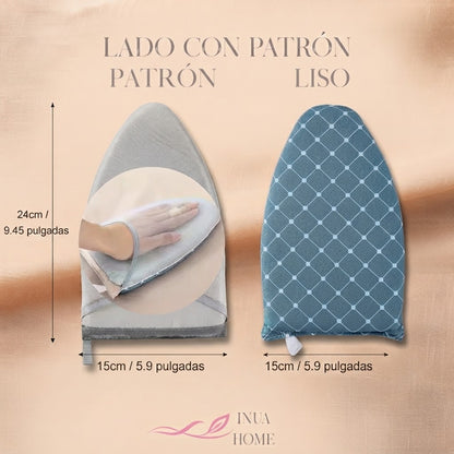 Mini Tabla de Planchar Portátil con Guantes Antiquemaduras