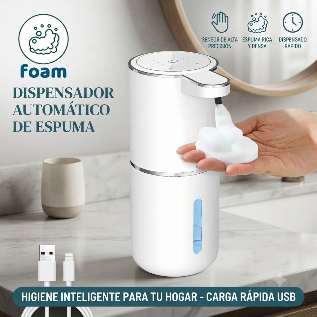 Dispensador de Jabón Automático y Touchless | USB