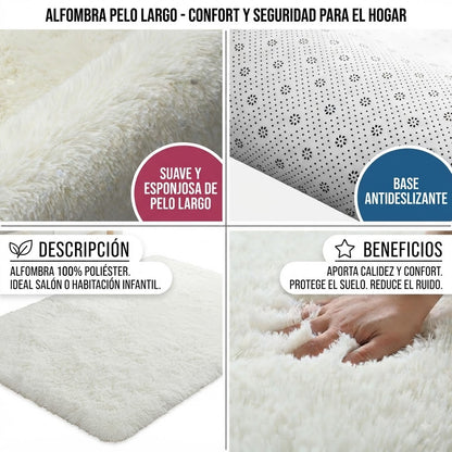 Alfombra Lavable Fluffy antideslizante
