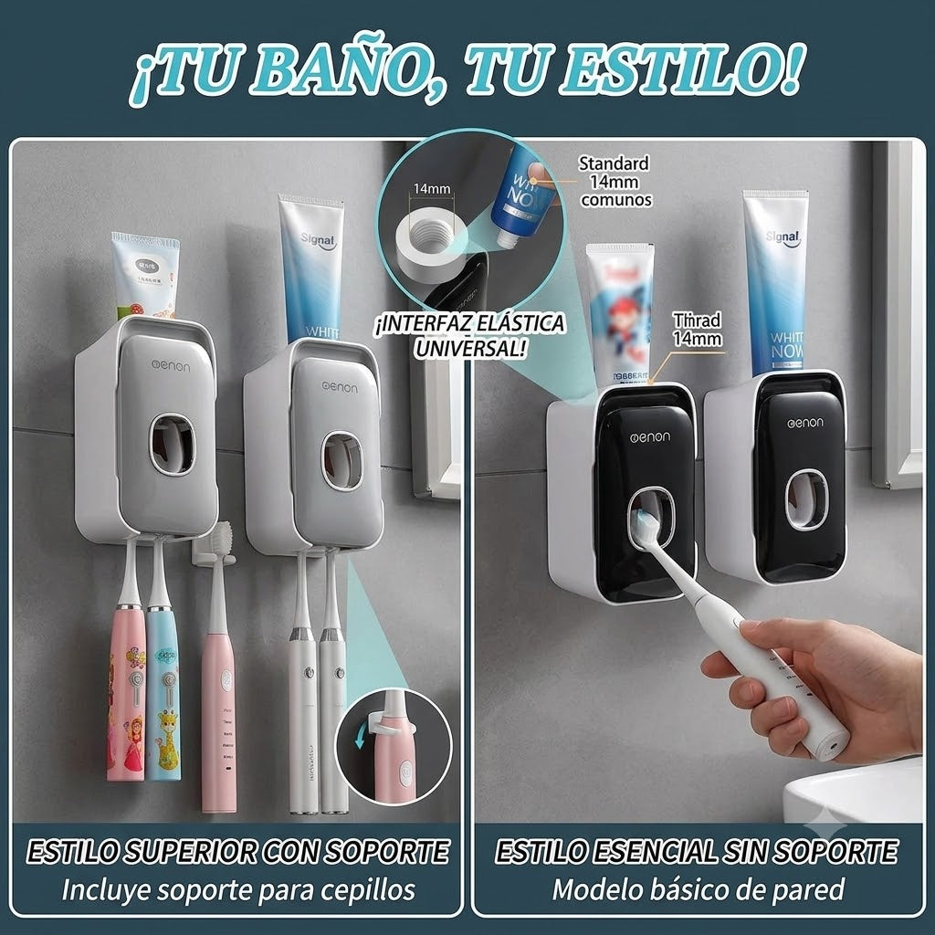 Dispensador de Pasta de Dientes
