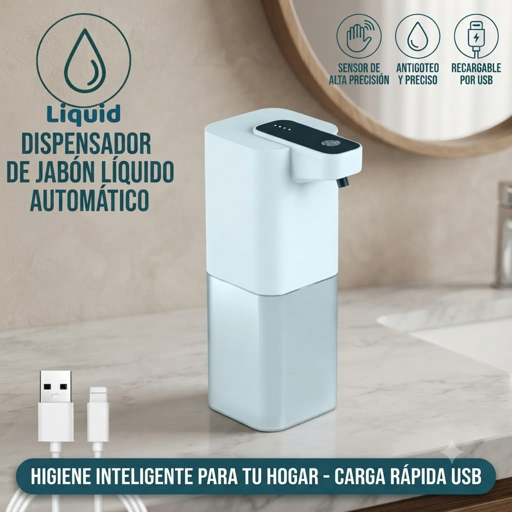 Dispensador de Jabón Automático y Touchless | USB