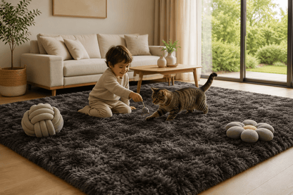 Alfombra Lavable Fluffy antideslizante - Inua Home
