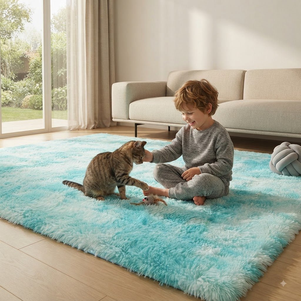 Alfombra Lavable Fluffy antideslizante - Inua Home