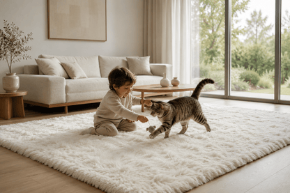 Alfombra Lavable Fluffy antideslizante - Inua Home