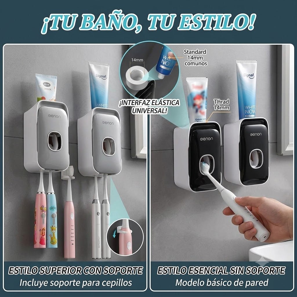 Dispensador de Pasta de Dientes - Inua Home