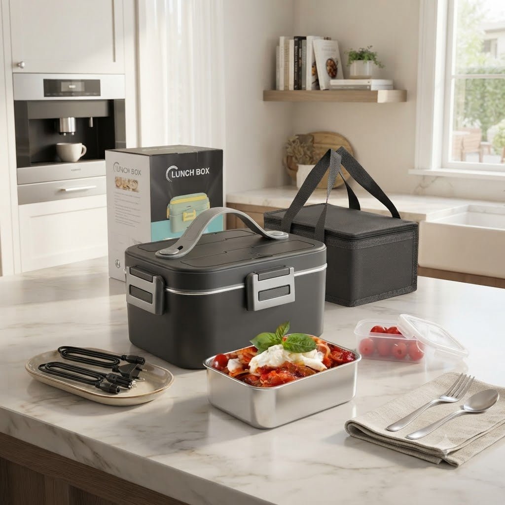 Lonchera Eléctrica Portátil 2 en 1 (1.5L) - Inua Home