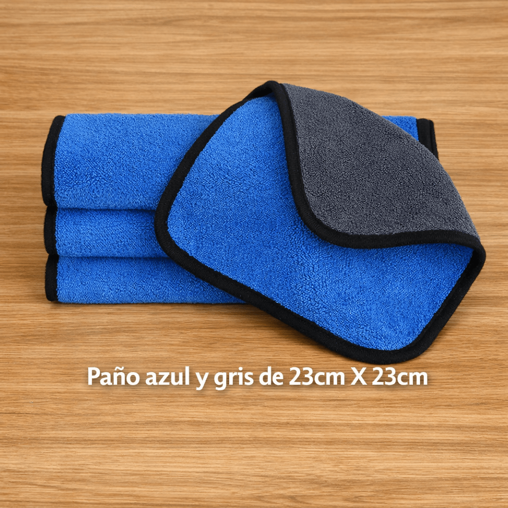 Paño de microfibra multiusos para limpieza de hogar, vajilla, coche. - Inua Home