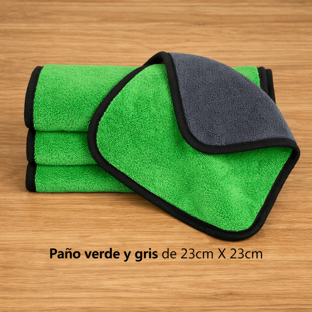 Paño de microfibra multiusos para limpieza de hogar, vajilla, coche. - Inua Home