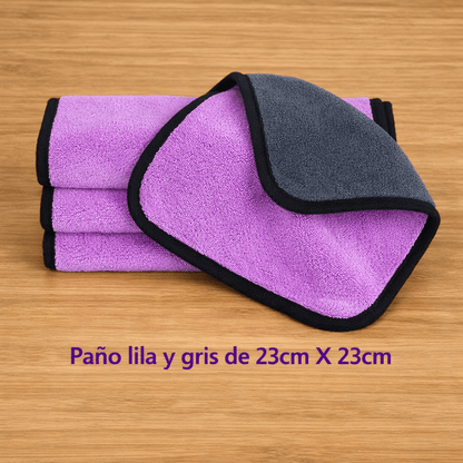 Paño de microfibra multiusos para limpieza de hogar, vajilla, coche. - Inua Home