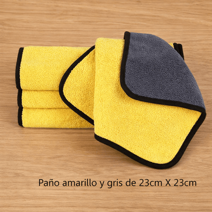 Paño de microfibra multiusos para limpieza de hogar, vajilla, coche. - Inua Home